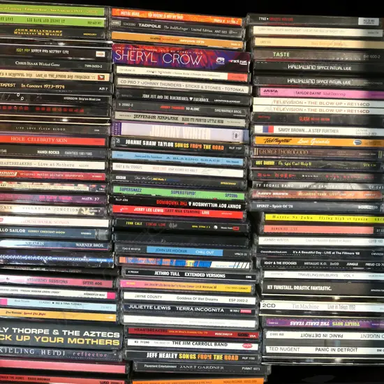 APPROX 80-90 CDS MIXED GENRE MAINLY ROCK